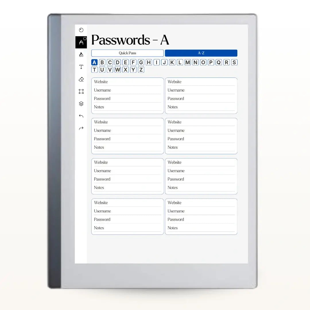 RMKly - Password Tracker