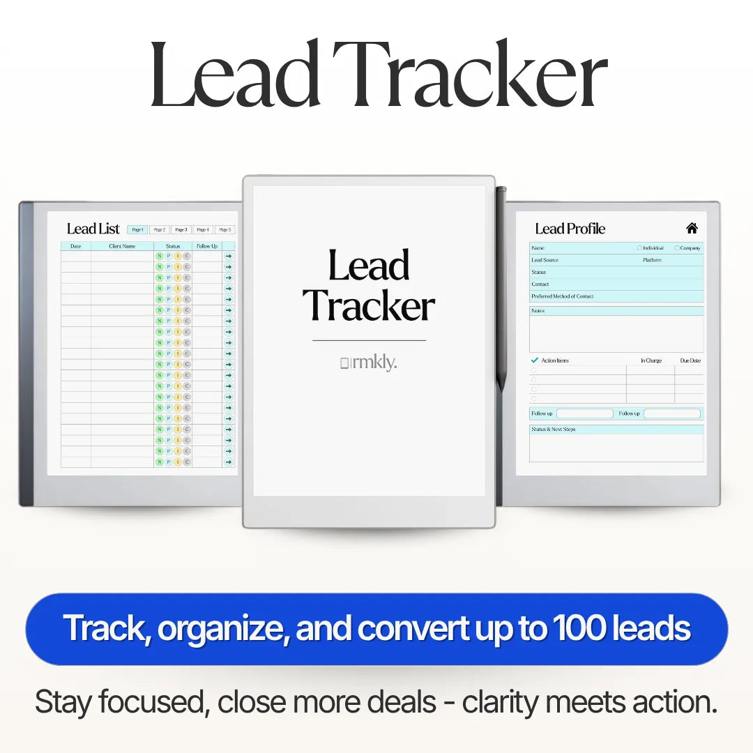 RMKly - Lead Tracker