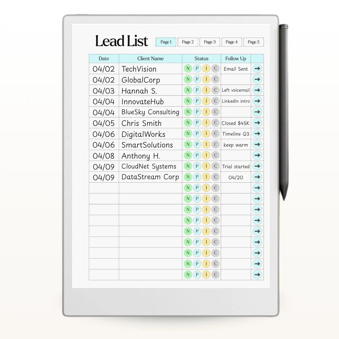 RMKly - Lead Tracker