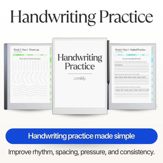 RMKly - Handwriting Practice