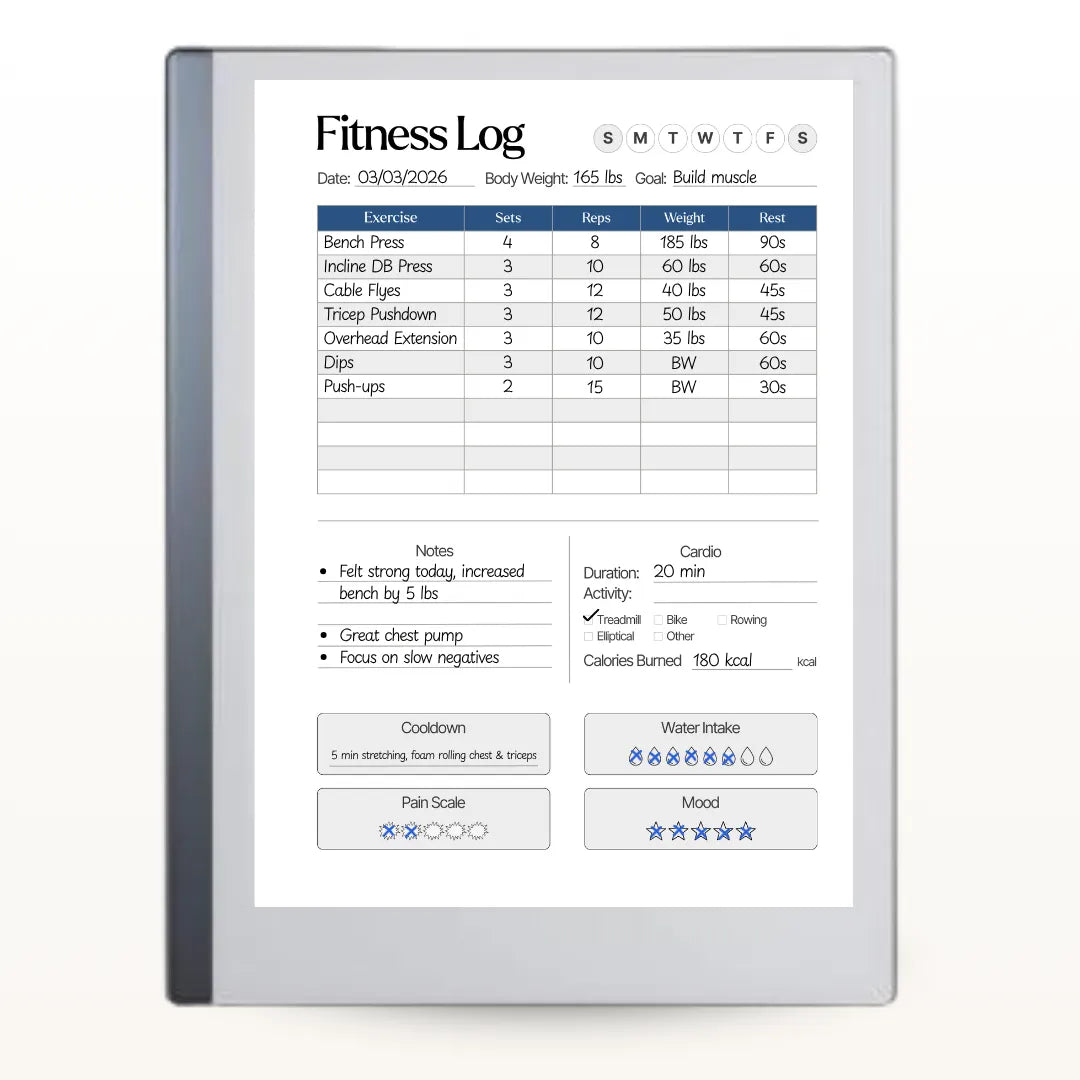 RMKly - Workout Log