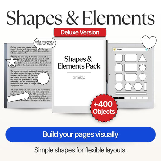 RMKly - DELUXE Shapes & Elements Pack