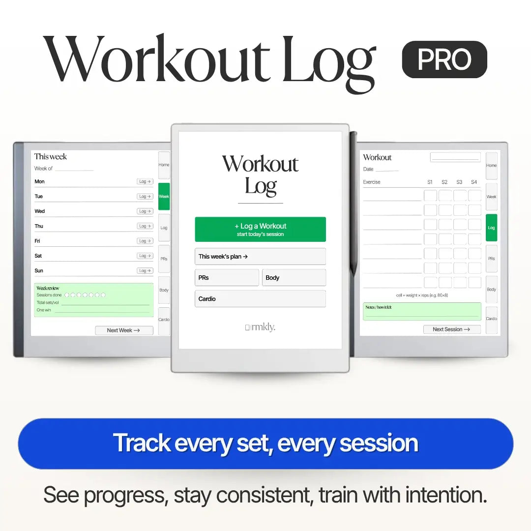 RMKly - Workout Log Pro