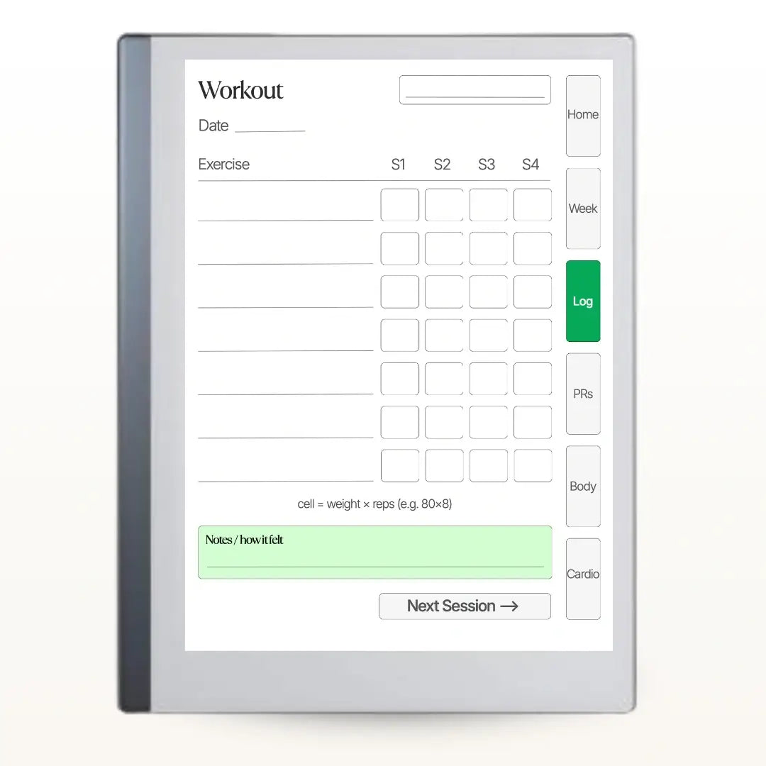 RMKly - Workout Log Pro