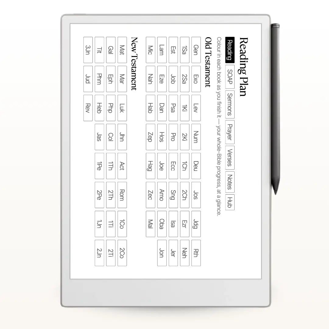 RMKly - Bible Study Planner